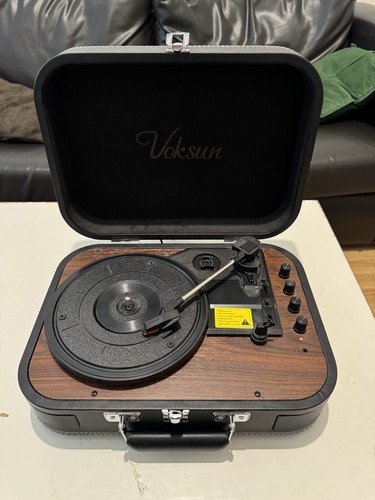 Voksun bluetooth record player - record,