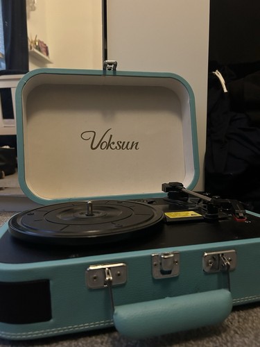 Voksun vinyl record player - voksun,