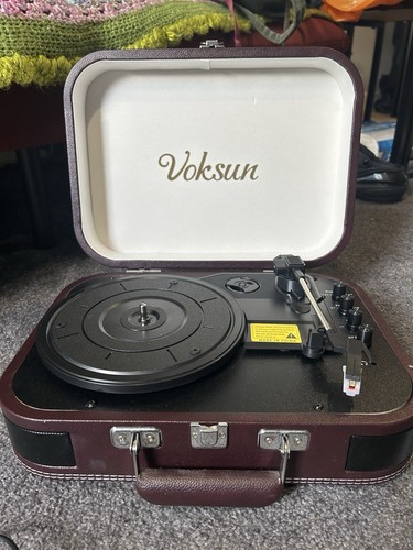 Voksun vinyl record player - voksun,